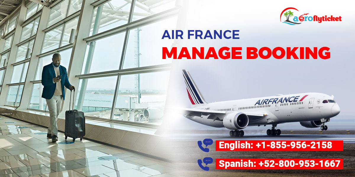 air france manage booking