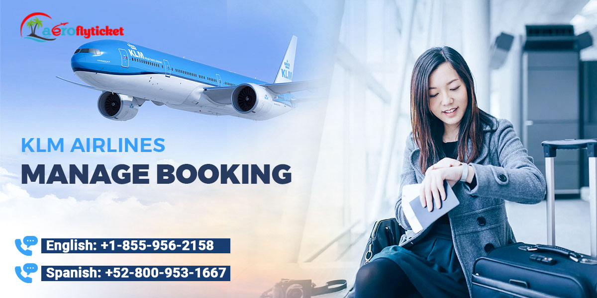 KLM Airlines Manage Booking