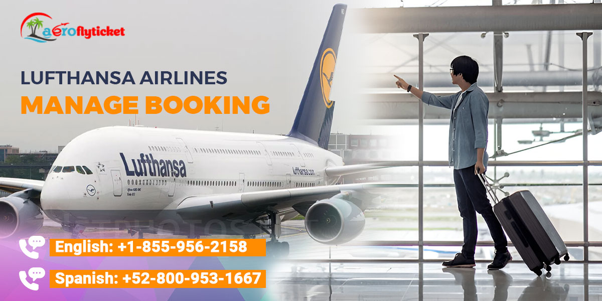 Lufthansa Airlines Manage Booking