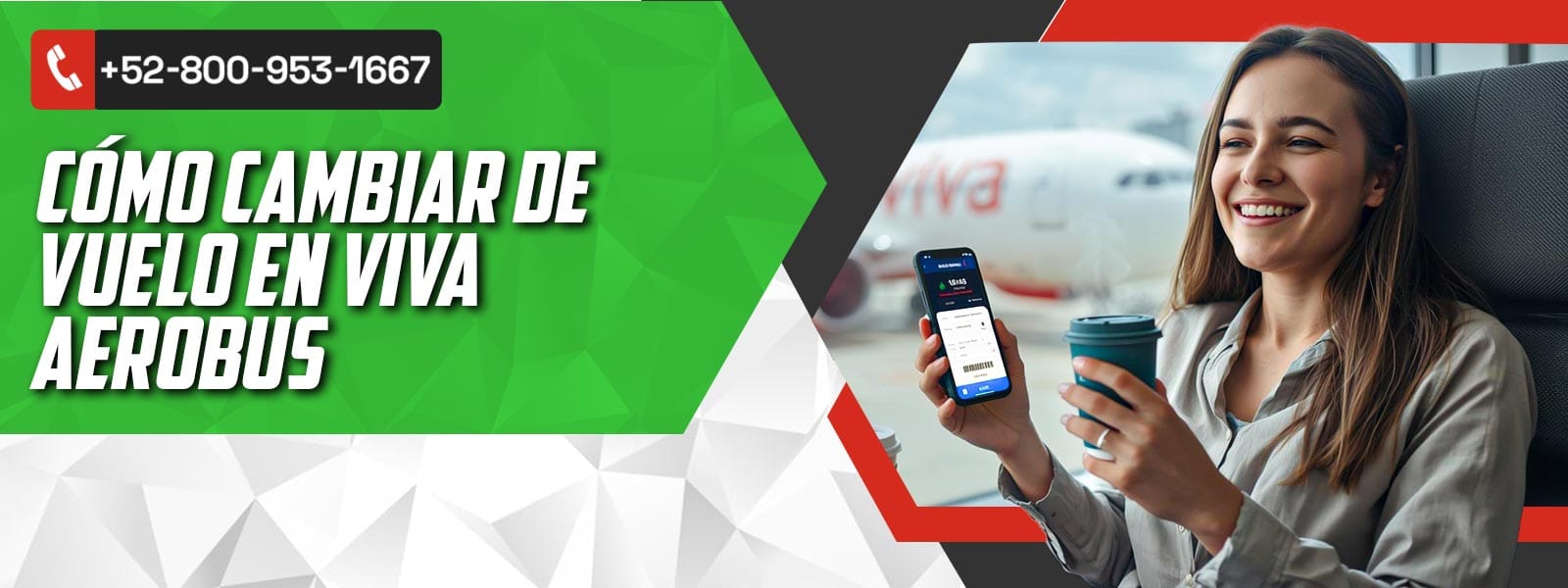 Cómo cambiar de vuelo en Viva Aerobus