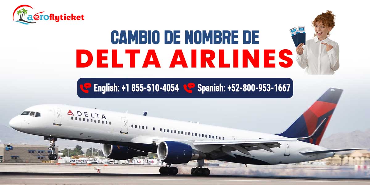  Cambio de nombre de Delta Airlines