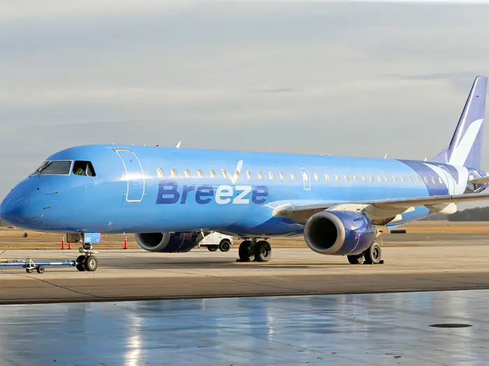 Does Breeze Airways allow to change your flight