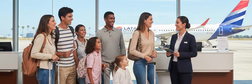 ¿Por qué usted elige el vuelo  de LATAM Airlines para hacer viajes en grupo?