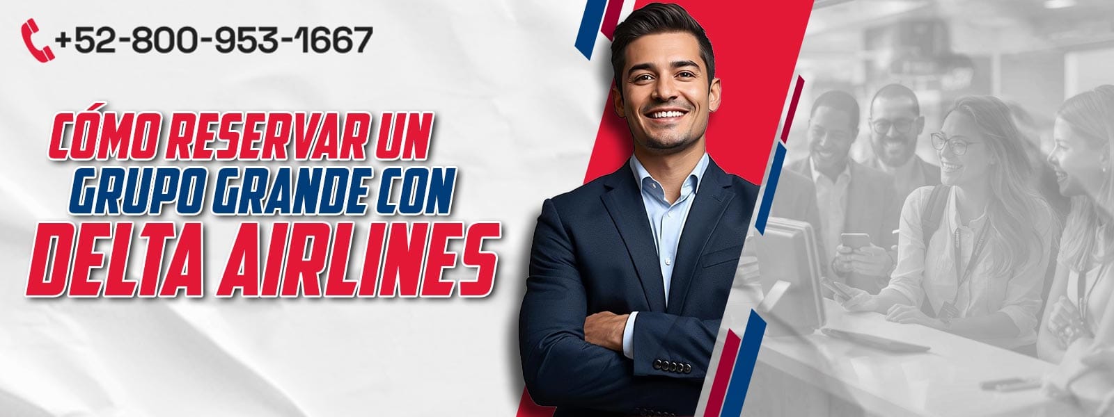 Cómo reservar un grupo grande con Delta Airlines