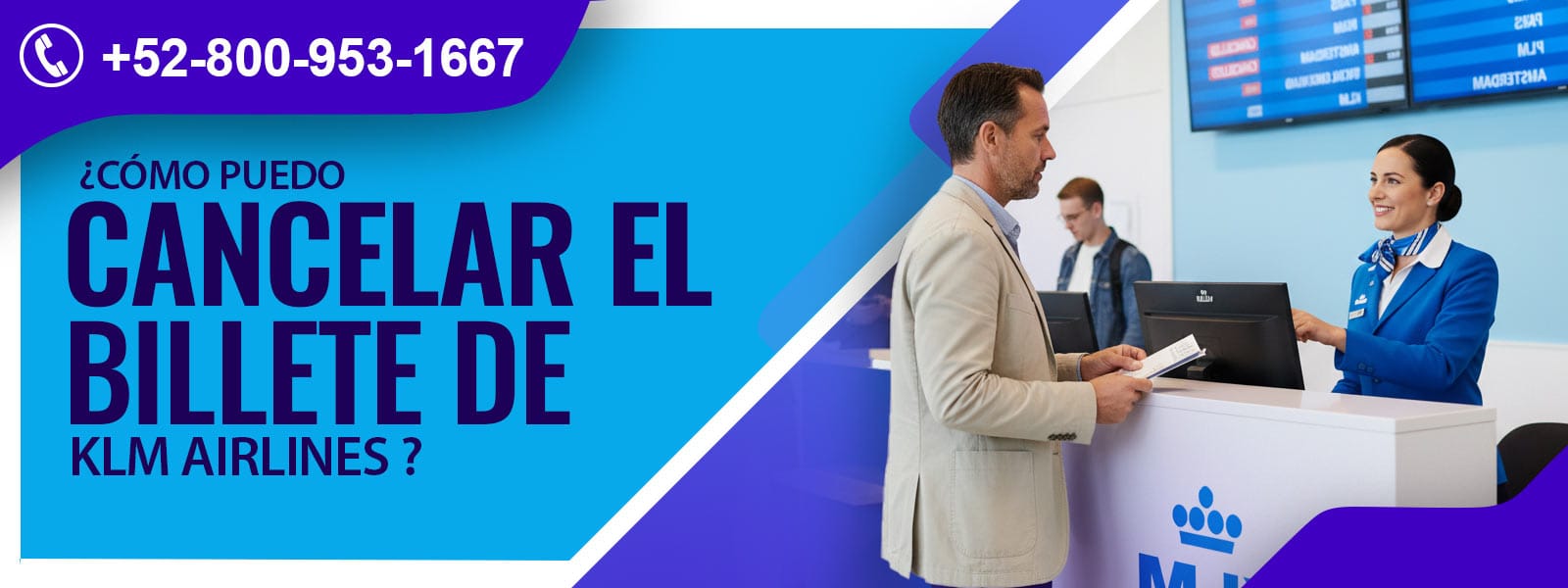 ¿Cómo puedo cancelar el billete de KLM Airlines?