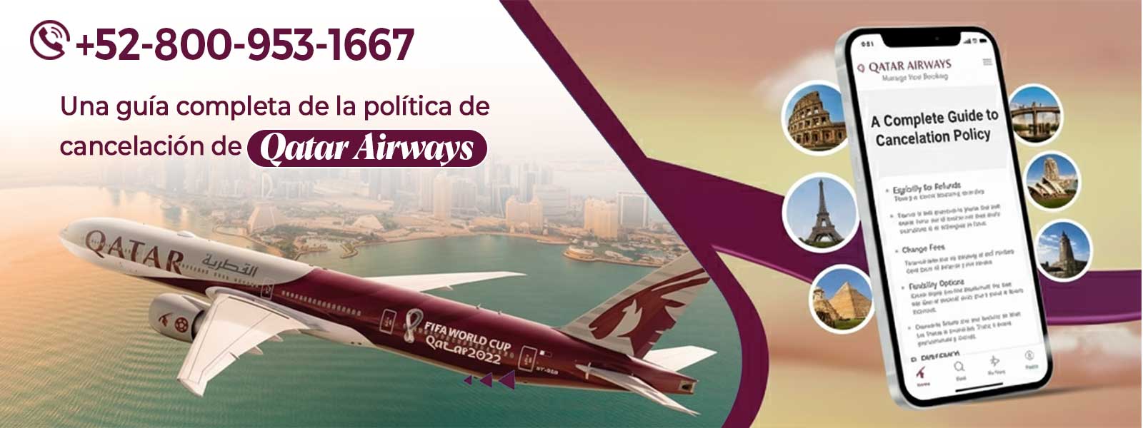 Una guía completa de la política de cancelación de Qatar Airways