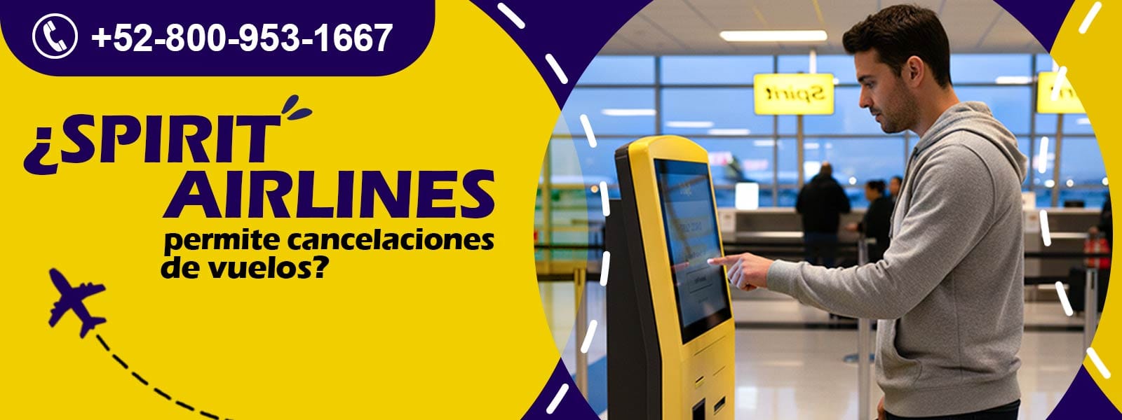 ¿Spirit Airlines permite cancelaciones de vuelos?