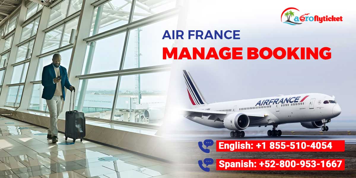 air france manage booking