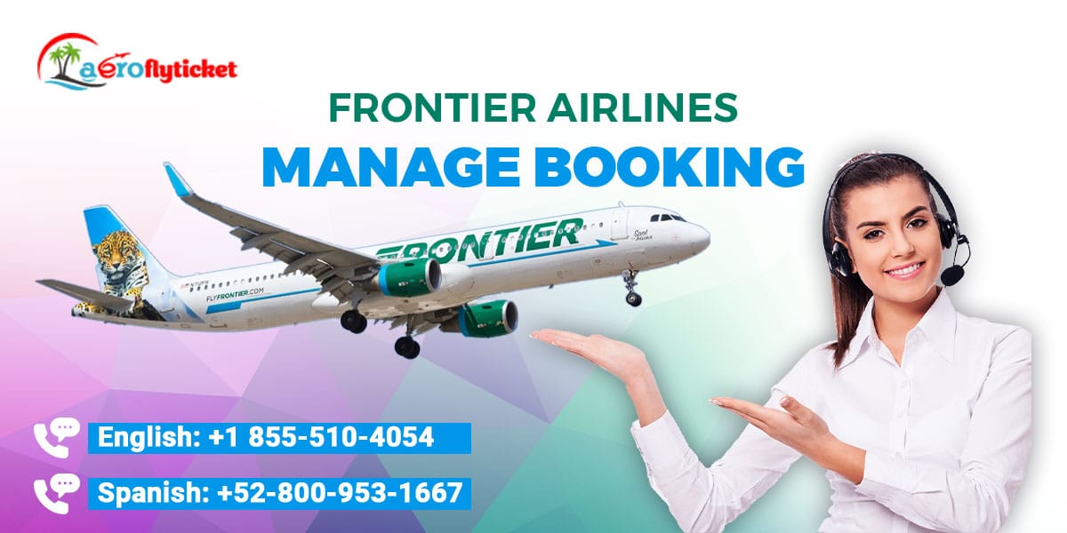 frontier airlines manage booking