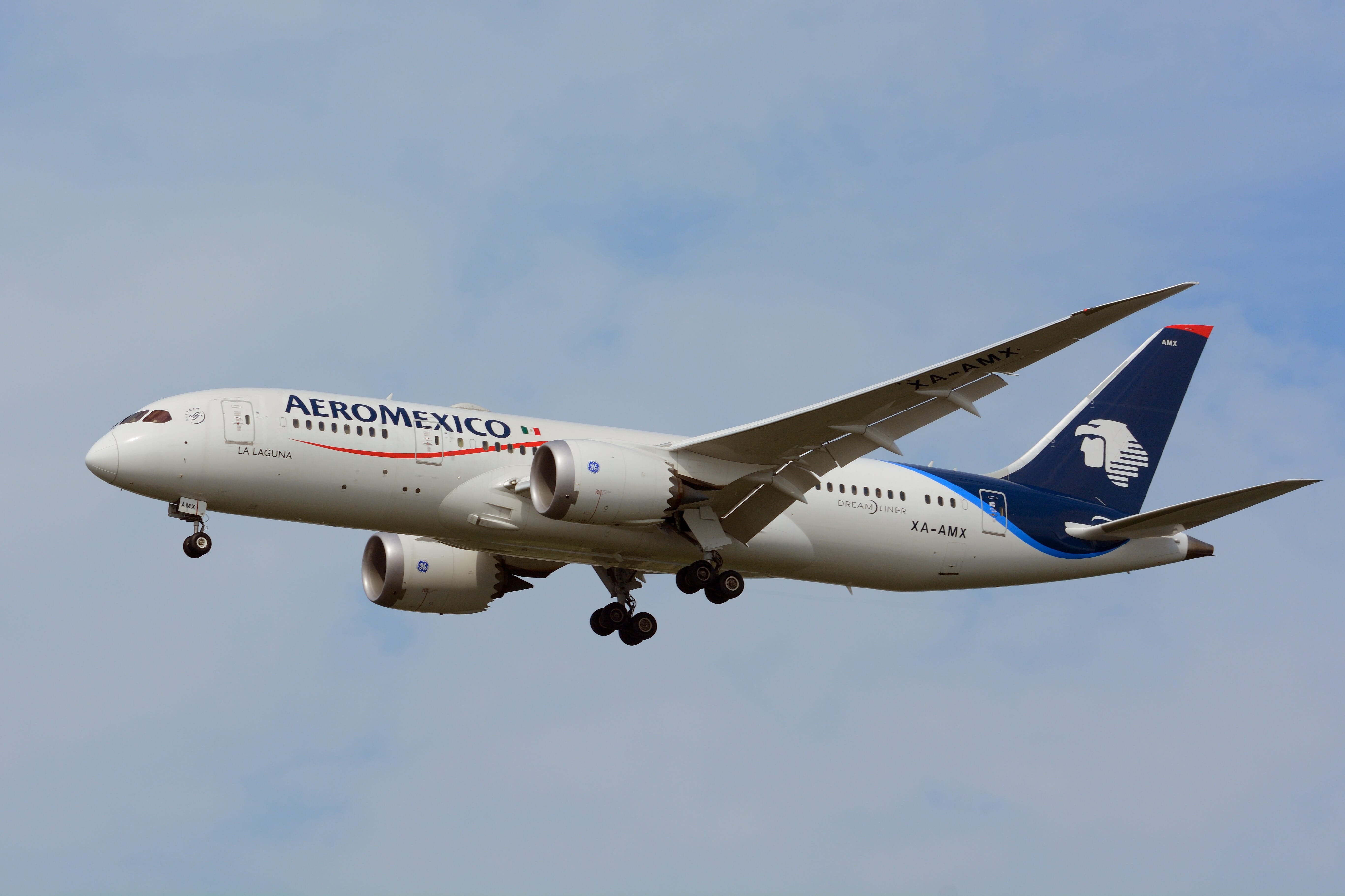 vuelo de Aeroméxico